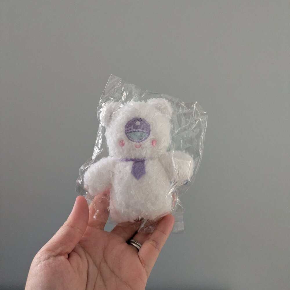 Kawaii Cyclops Bear Keychain Plush